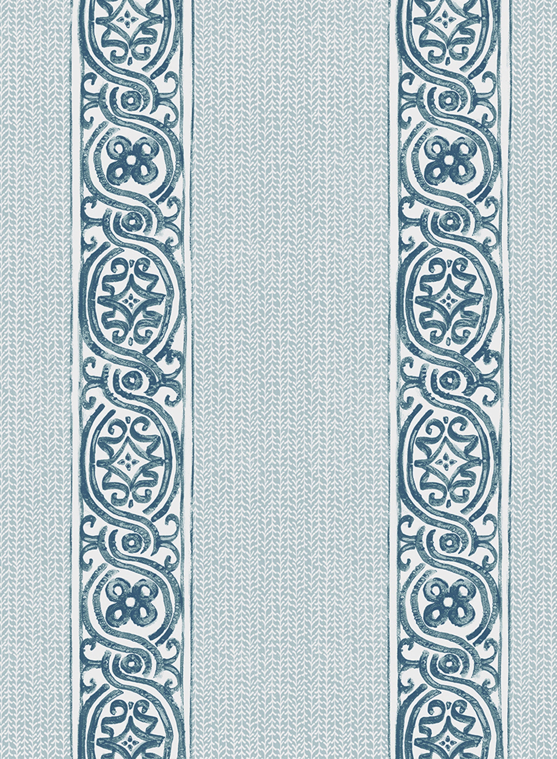 Cartouche Teal Fabric