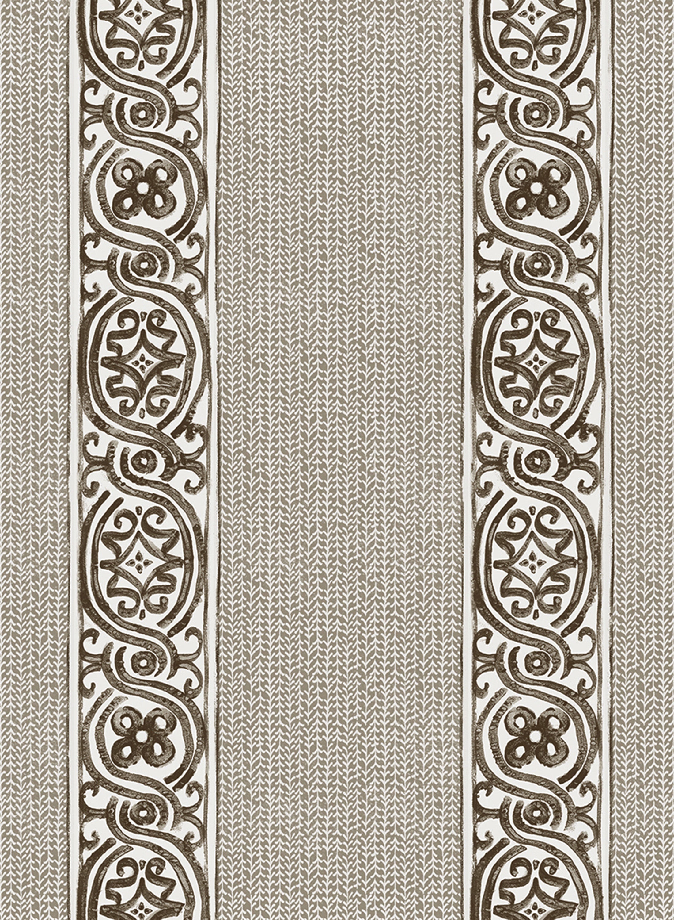 Cartouche Brown Fabric