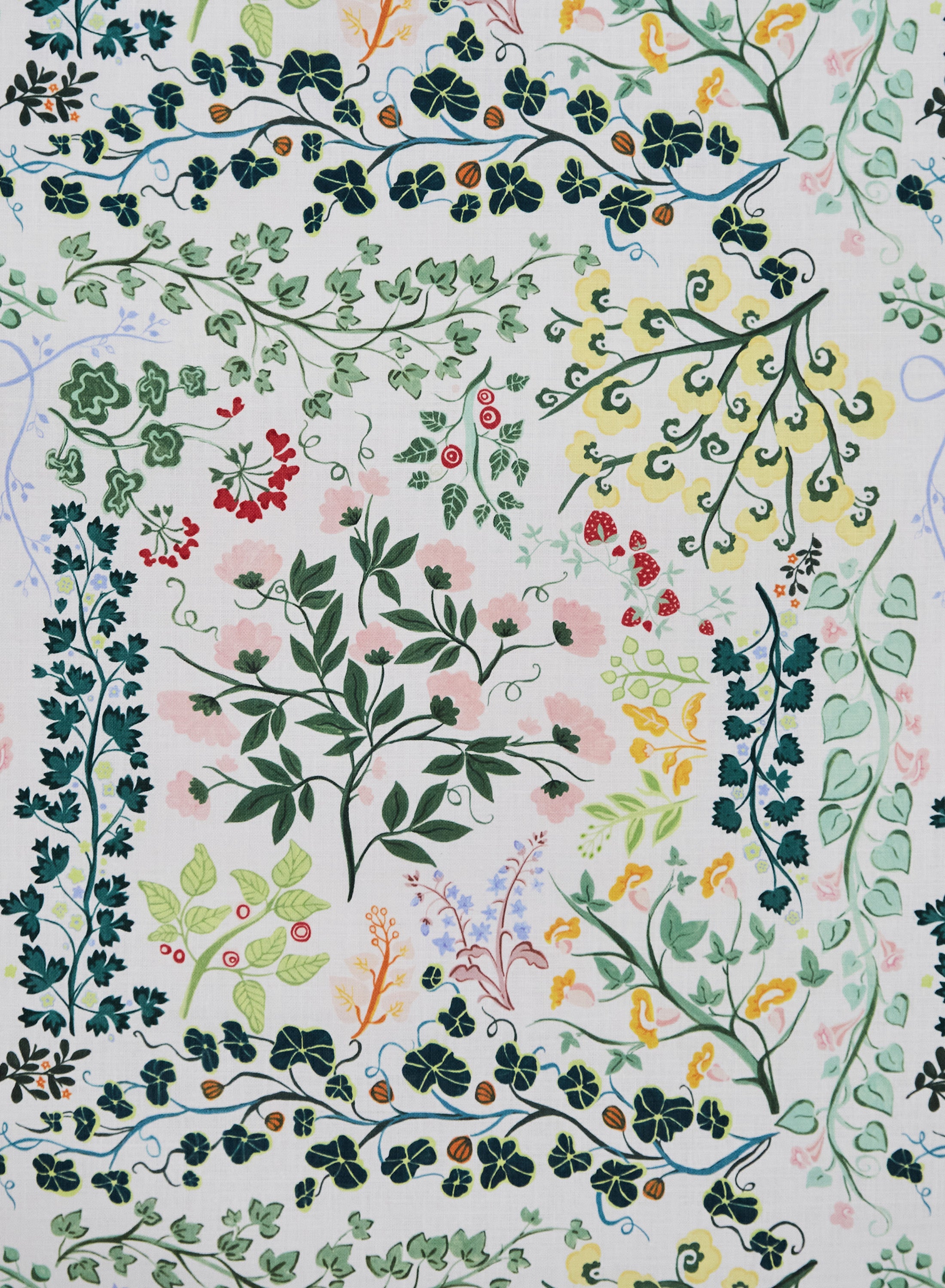 Flower Field Summer Fabric