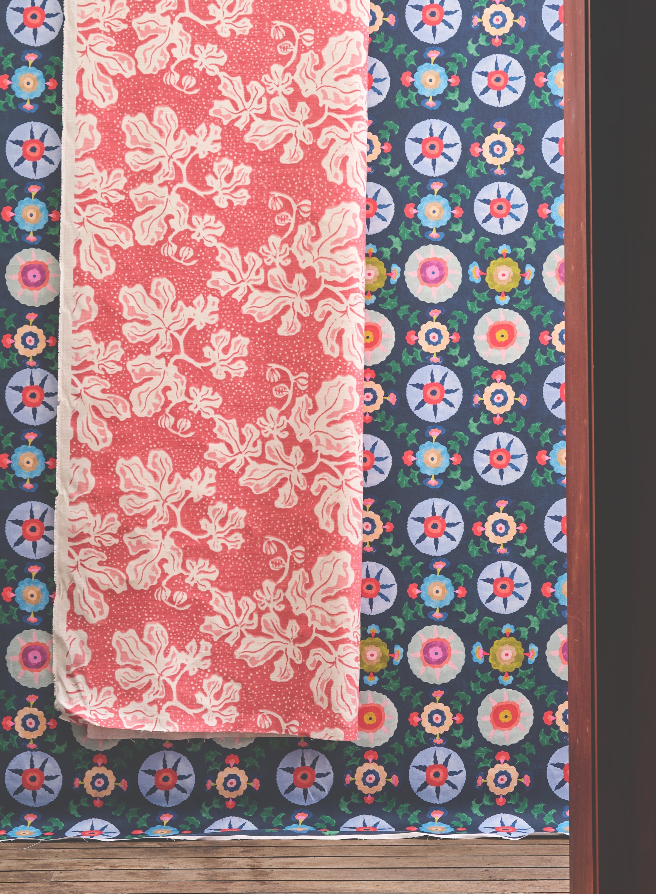 Elsternwick Fig Dusty Rose Fabric