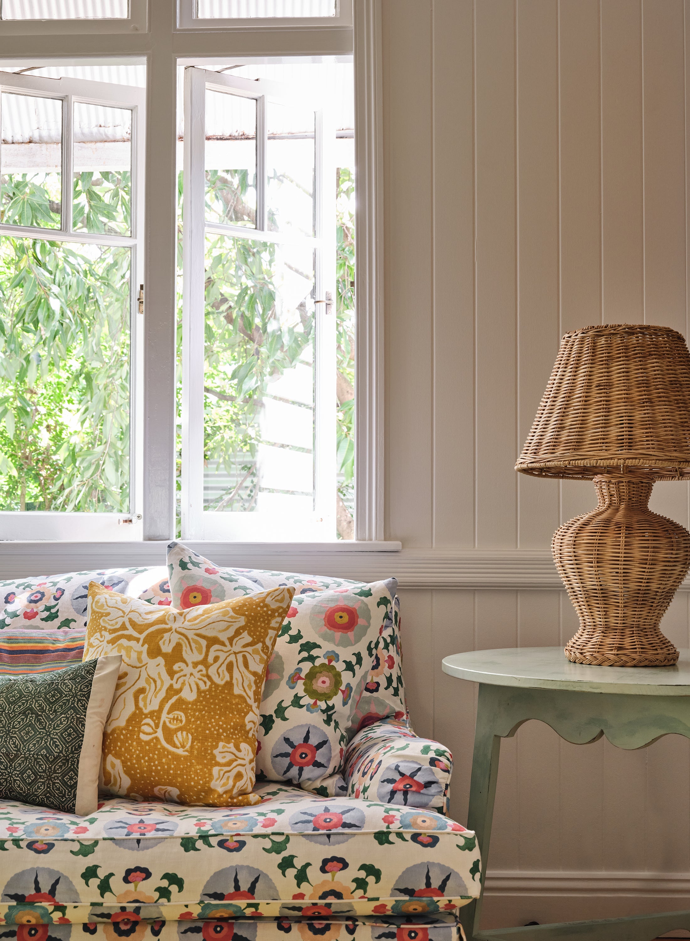 Elsternwick Fig Yellow Fabric