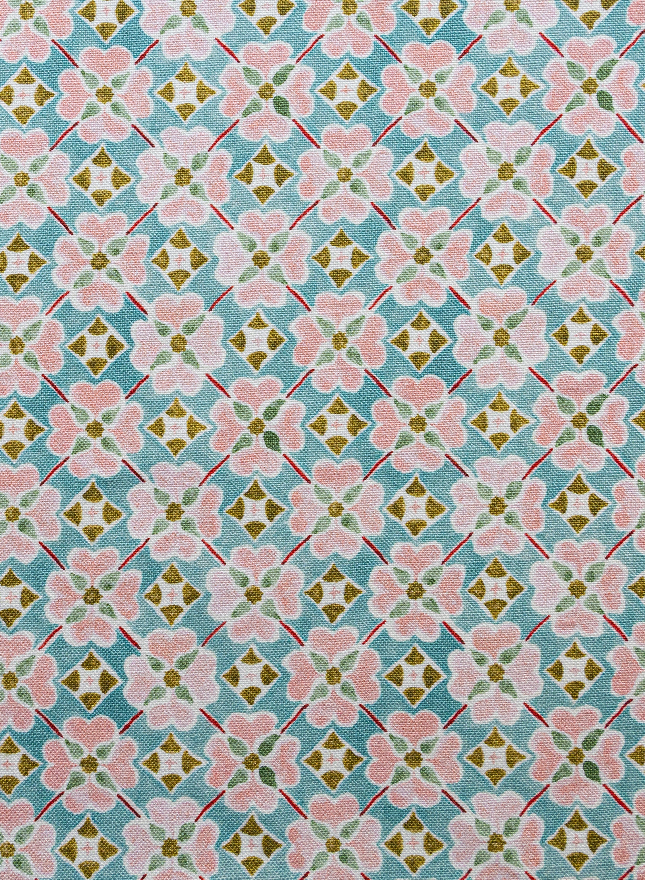 Flora Sea Mist Fabric
