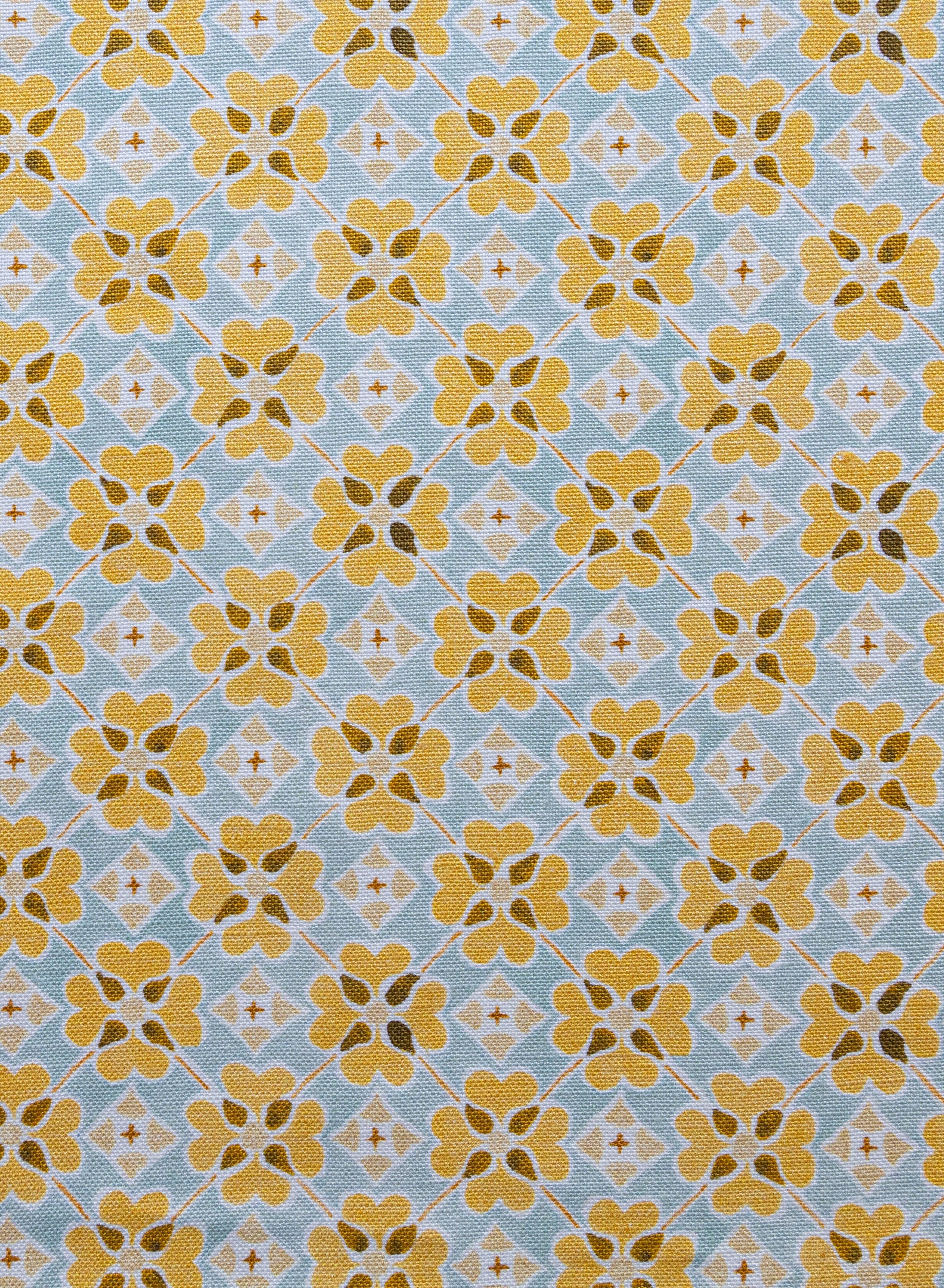 Flora Saffron Fabric