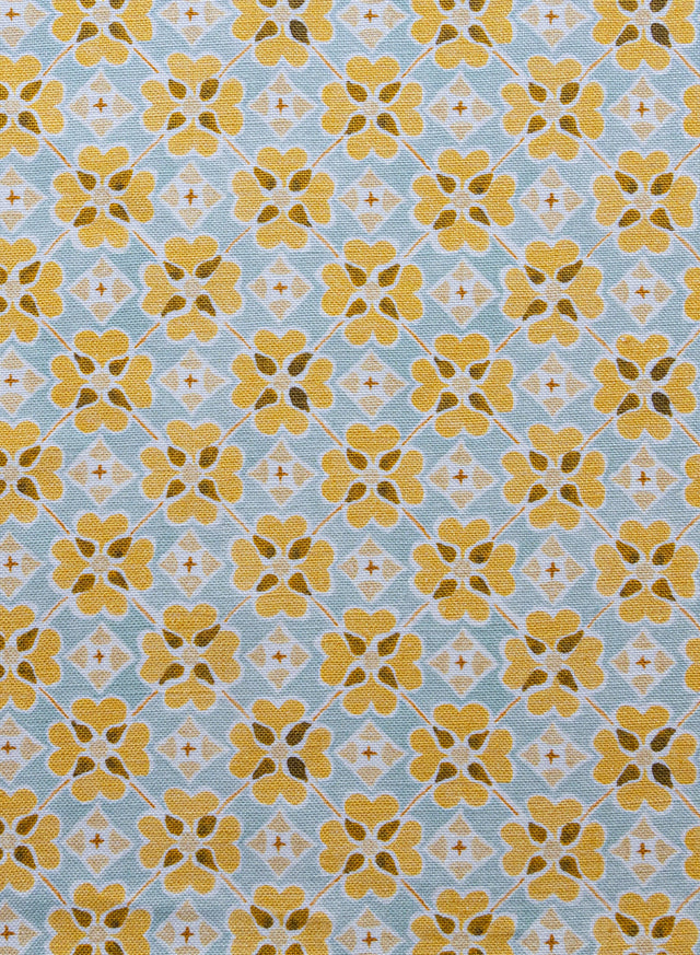 Flora Saffron Fabric