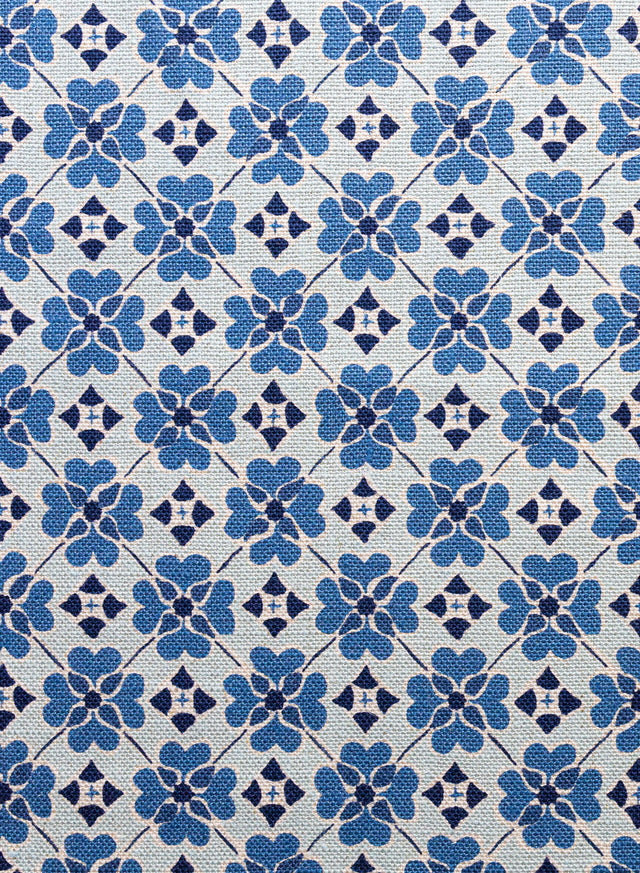 Flora Lapis Fabric