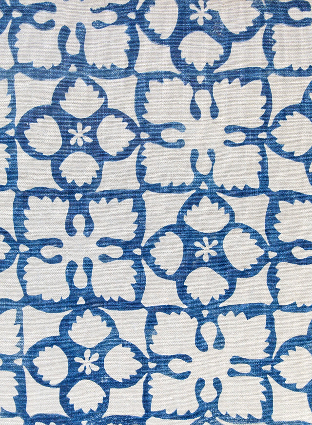 Grandma's Quilt Blue Fabric