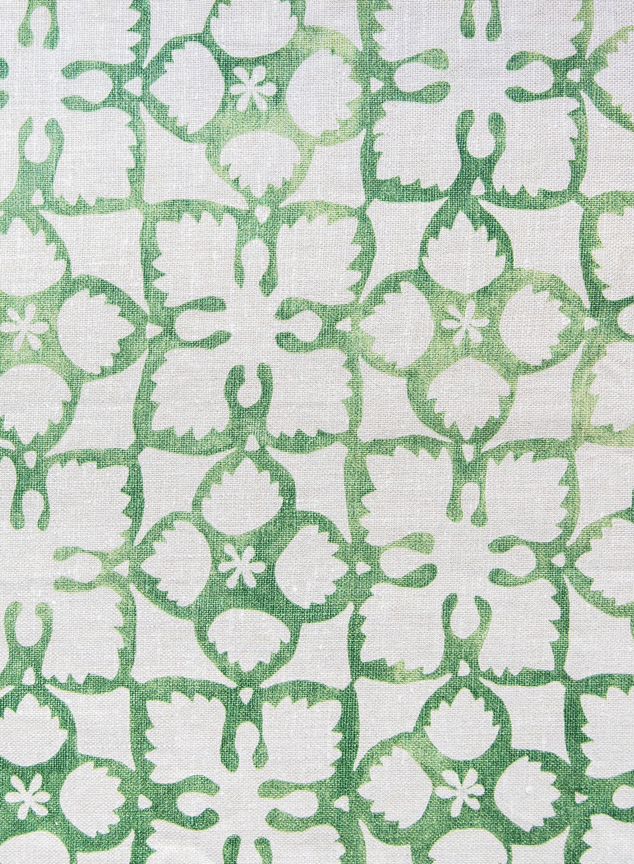Grandma's Quilt Green Fabric
