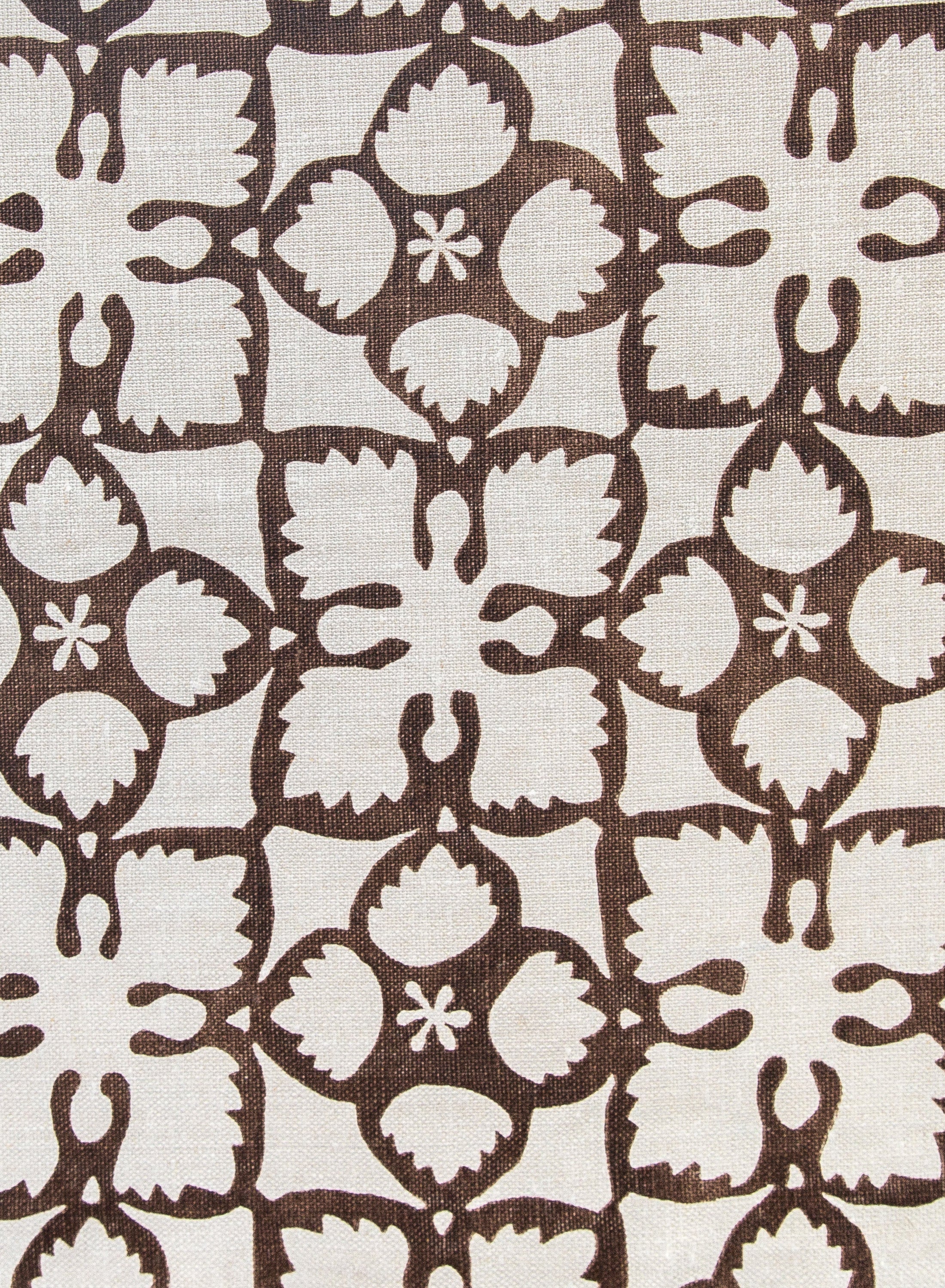 Grandma's Quilt Brown Fabric