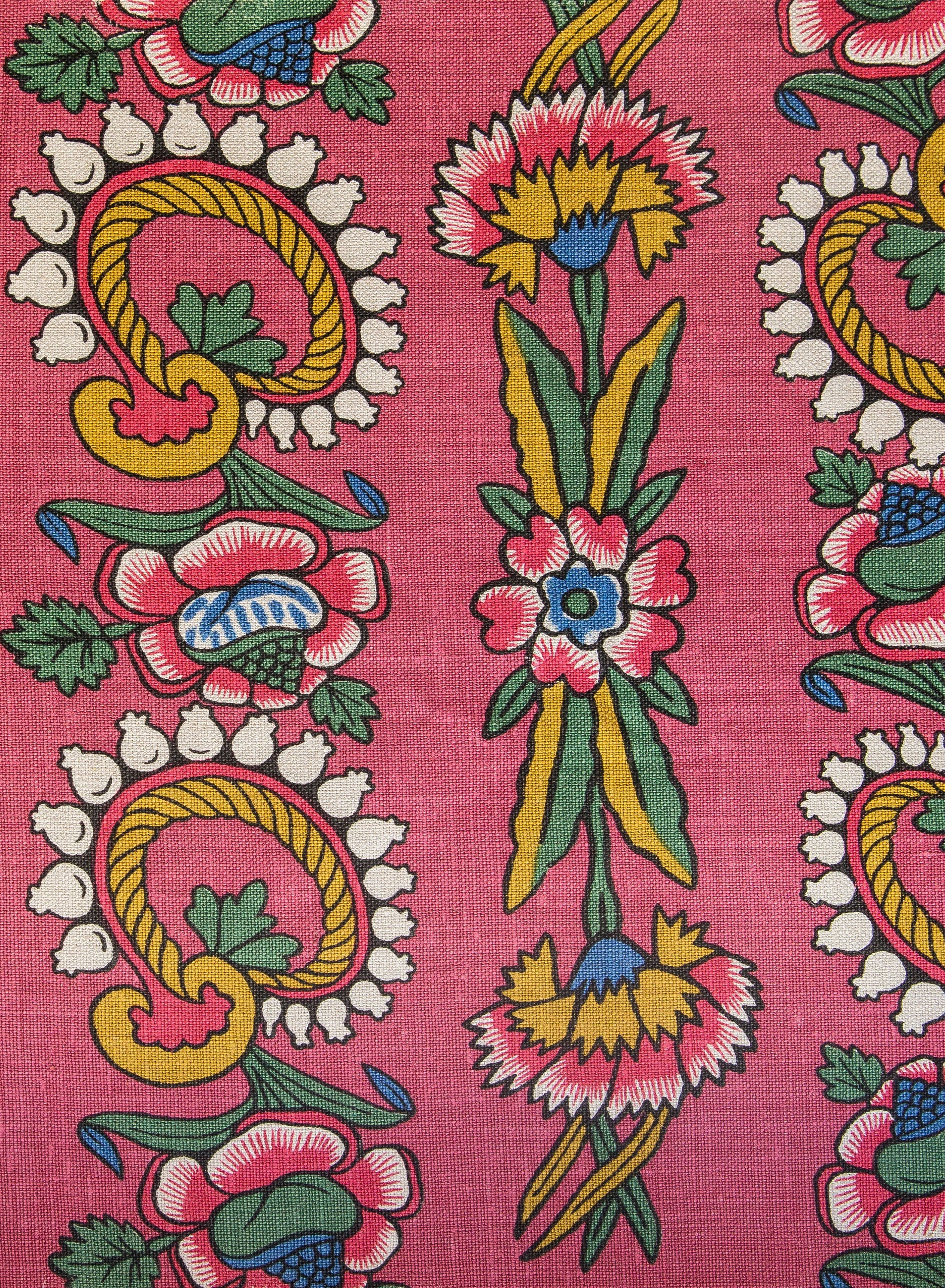 Kandilli Pink Multi Fabric