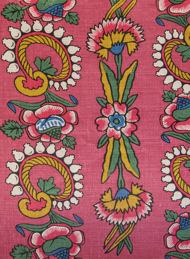 Kandilli Pink Multi Fabric
