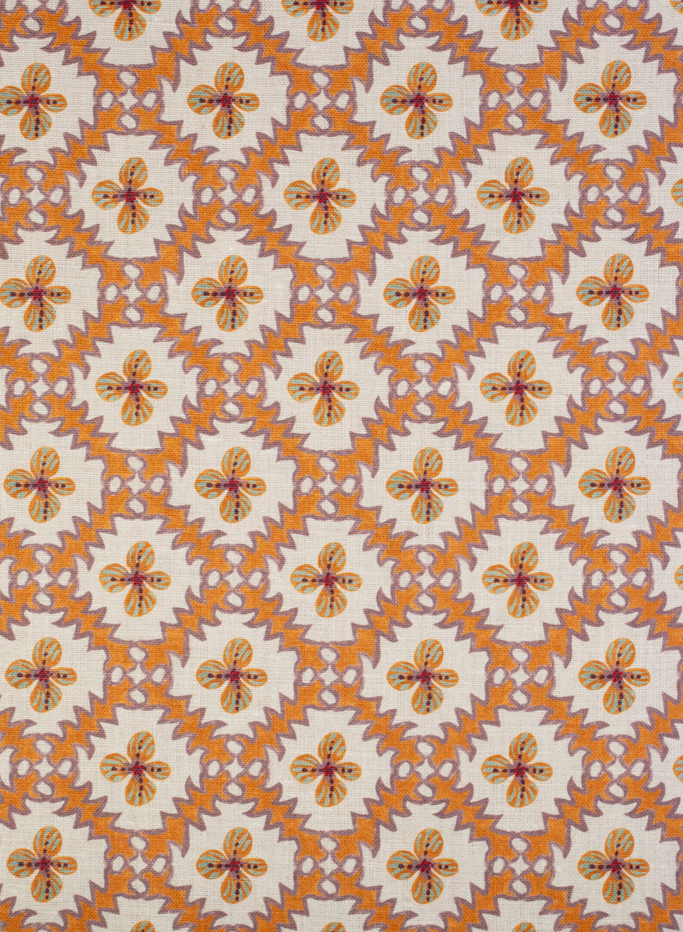 Paloma Orange Fabric