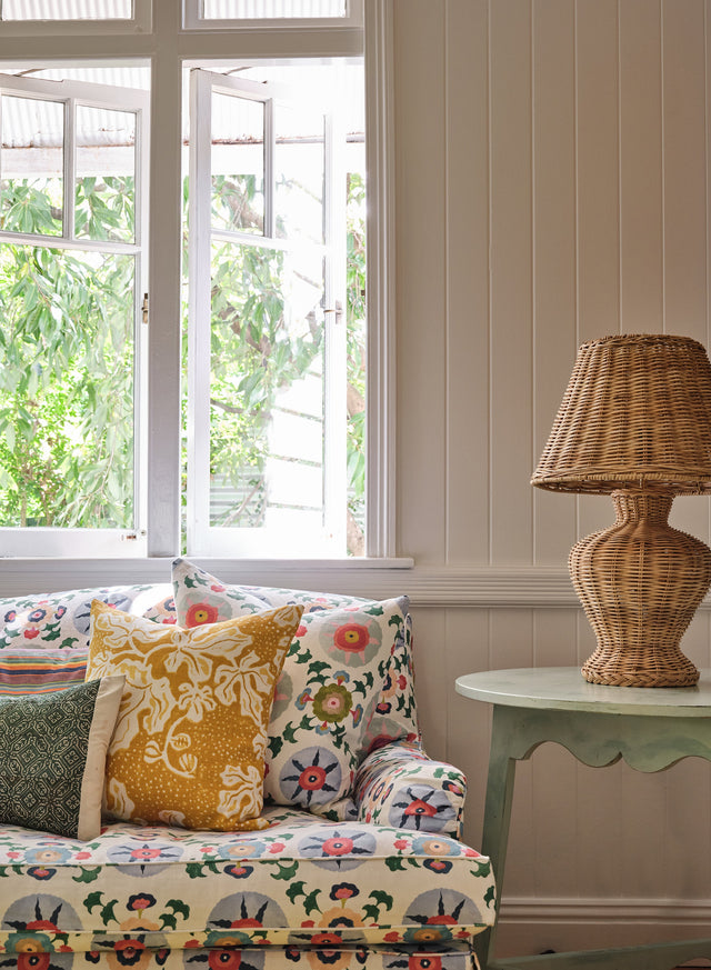 Izmir Ivory Cushion and Sofa