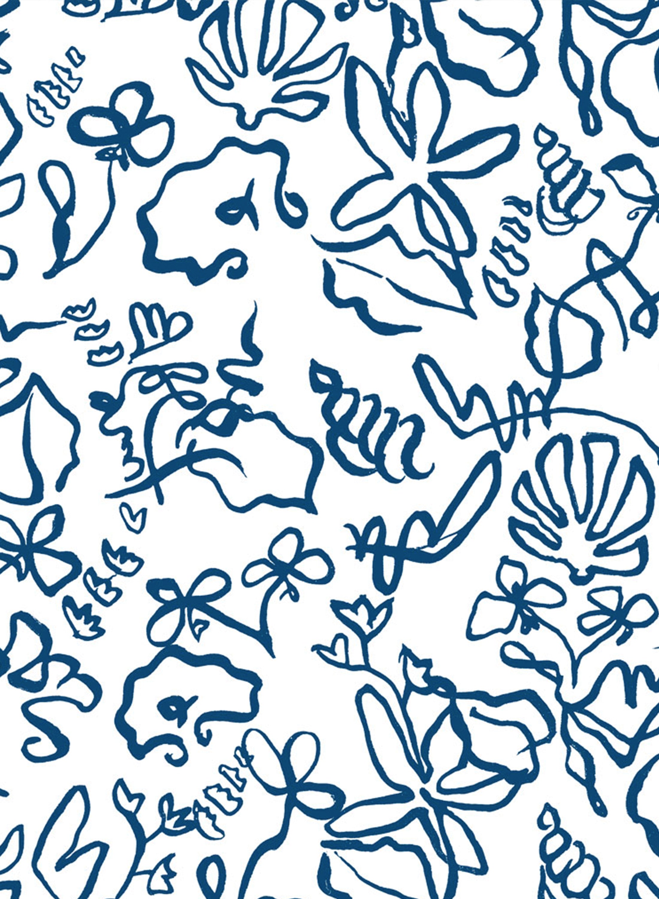 High Tide Midnight Fabric