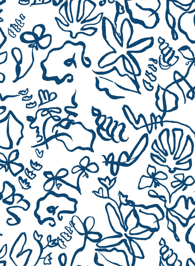 High Tide Midnight Fabric