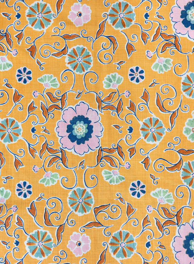 Leilani Marigold Fabric - Custom Order Only