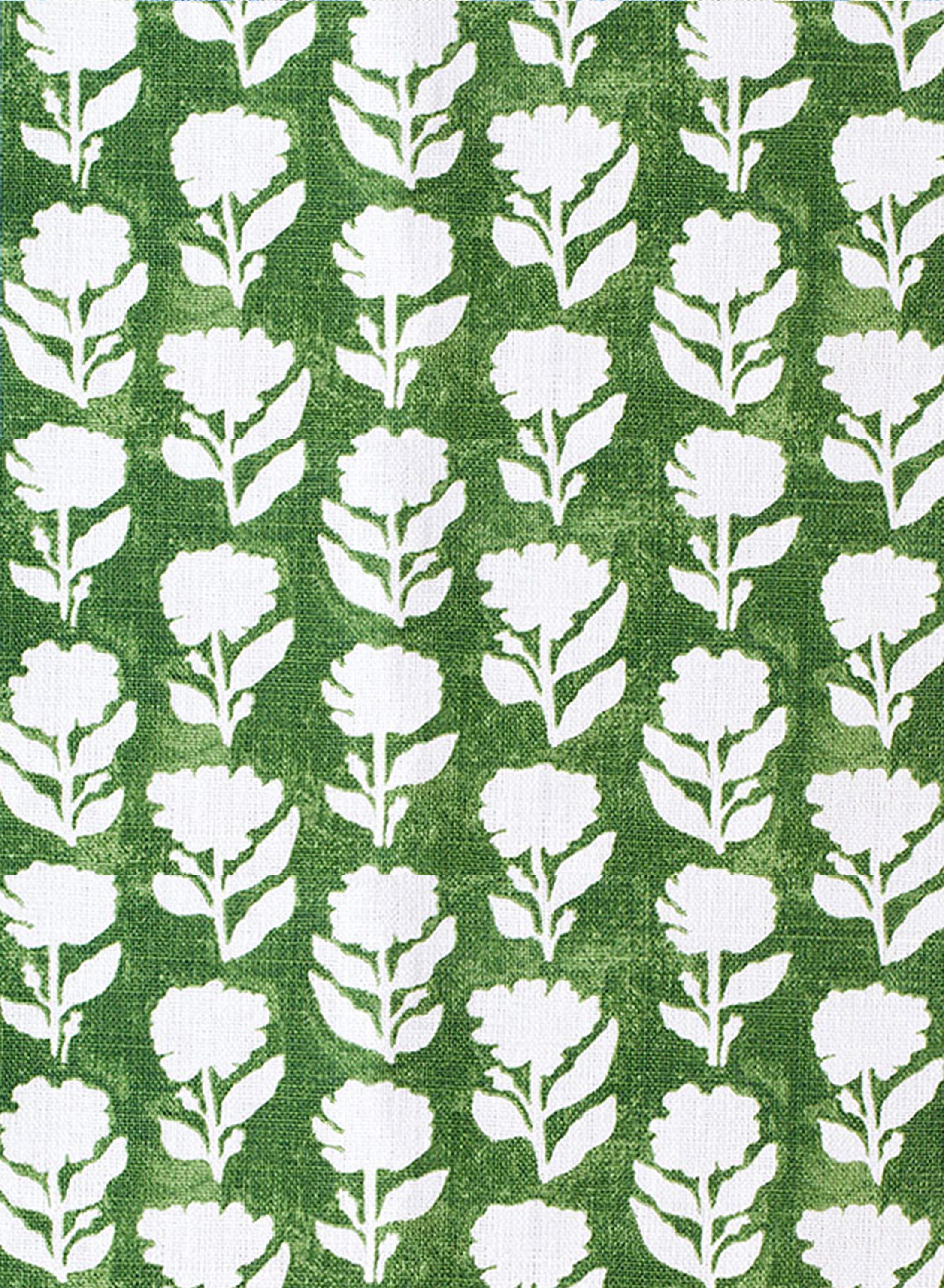 Marigold Solid Dark Green Fabric
