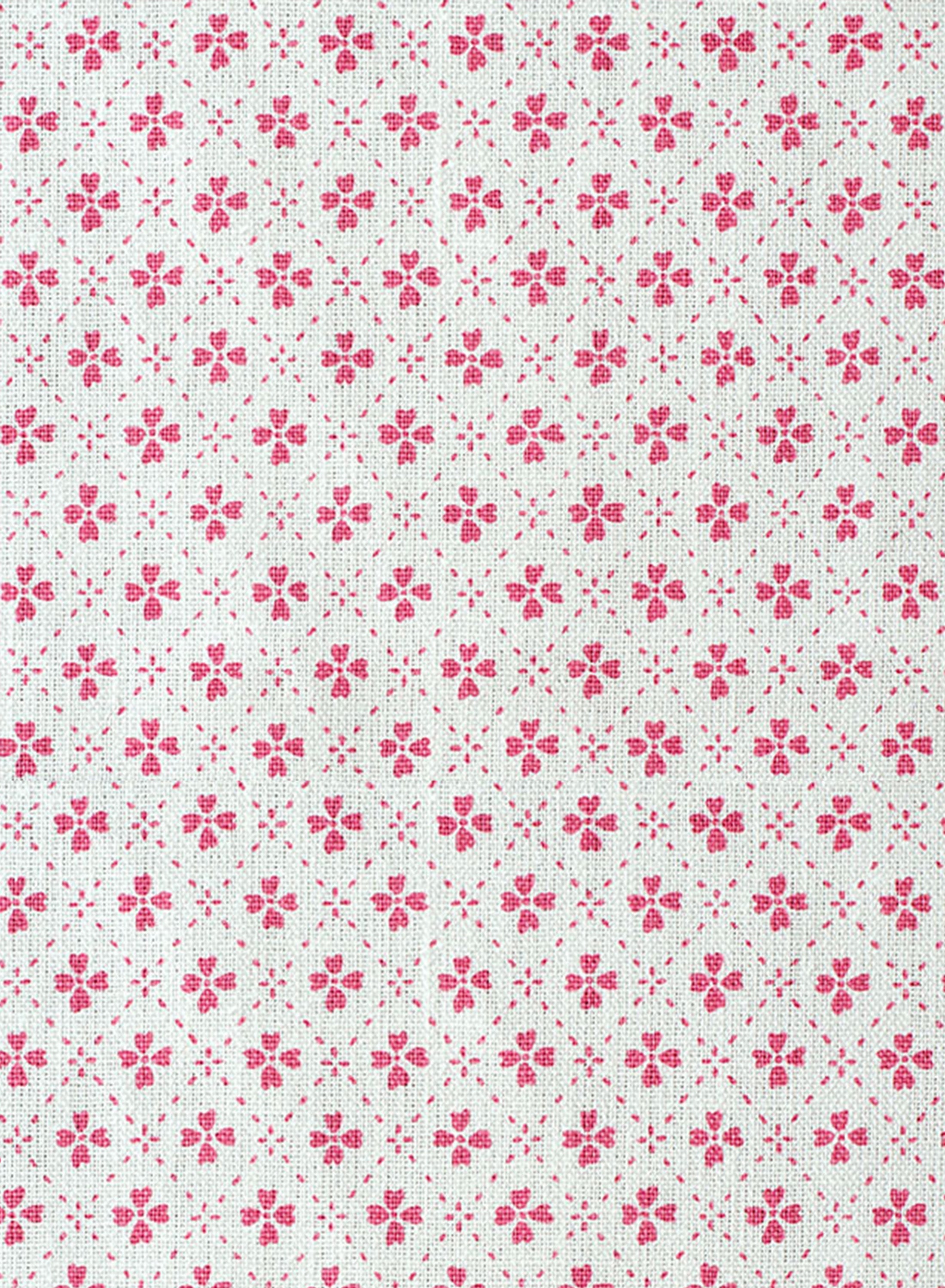 Paniola Inverted Bright Pink Fabric - Custom-order Only