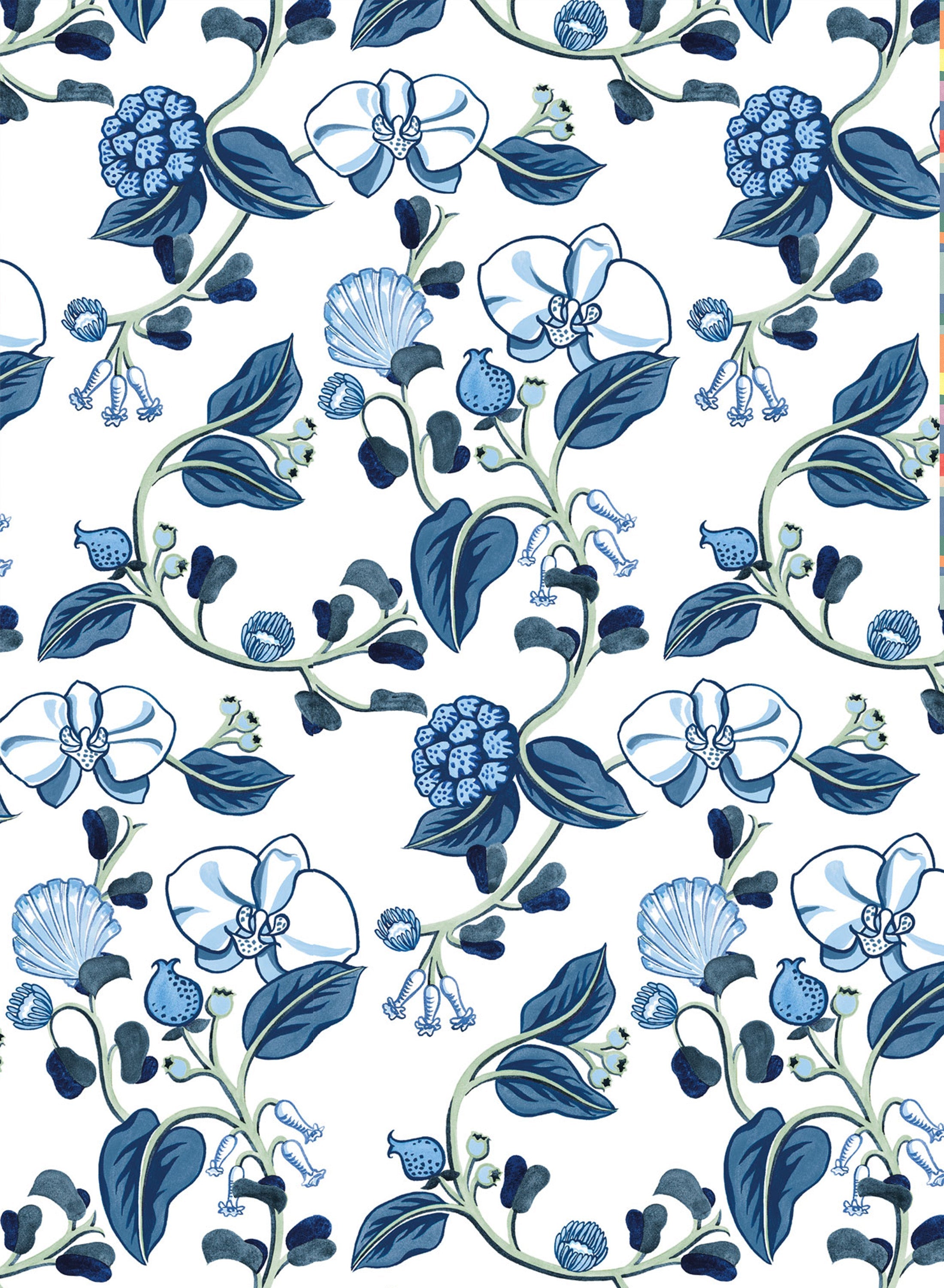 The Wedding Midnight Fabric