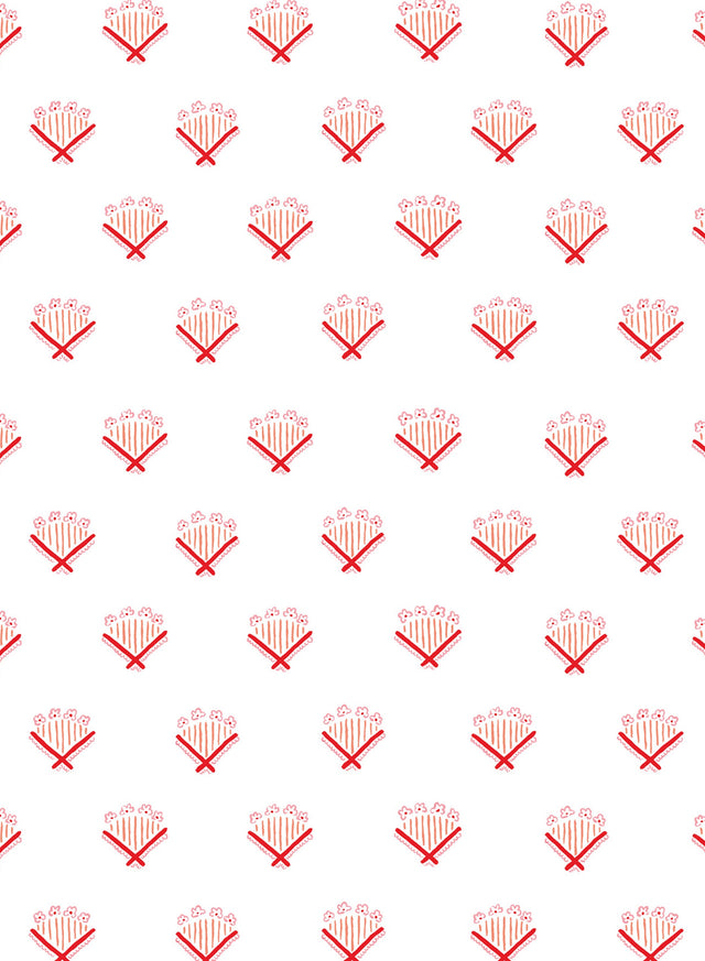 Bouquet Shell Wallpaper Sample