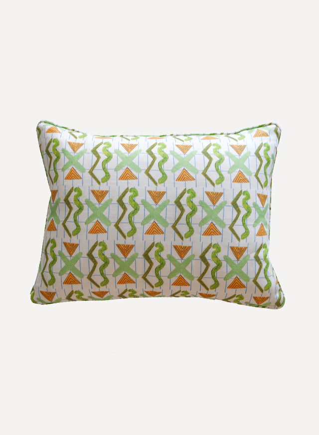 Over and Under Sage Cushion 40cm x 50cm