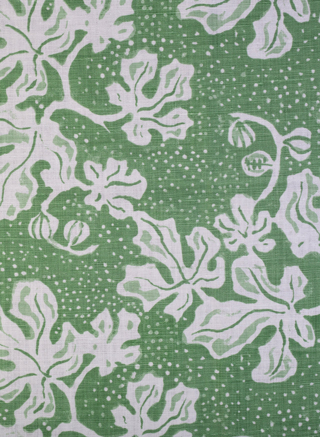 Elsternwick Fig Kilta Green Fabric
