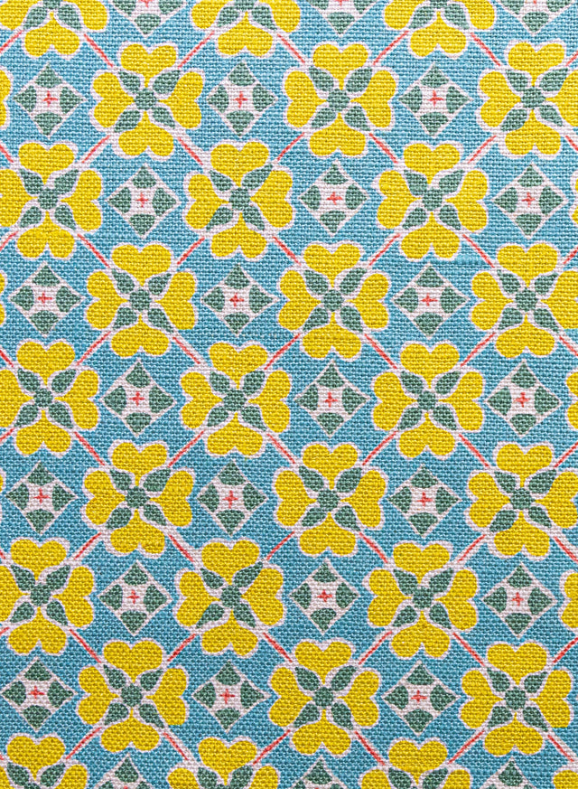 Flora Zing Fabric Sample