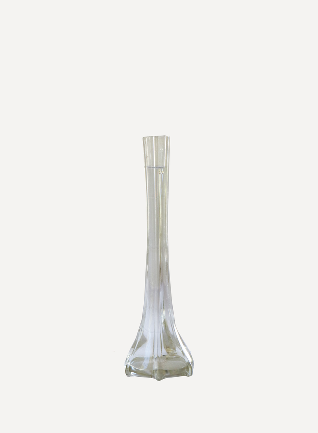 Vintage Glass Bud Vase - Medium