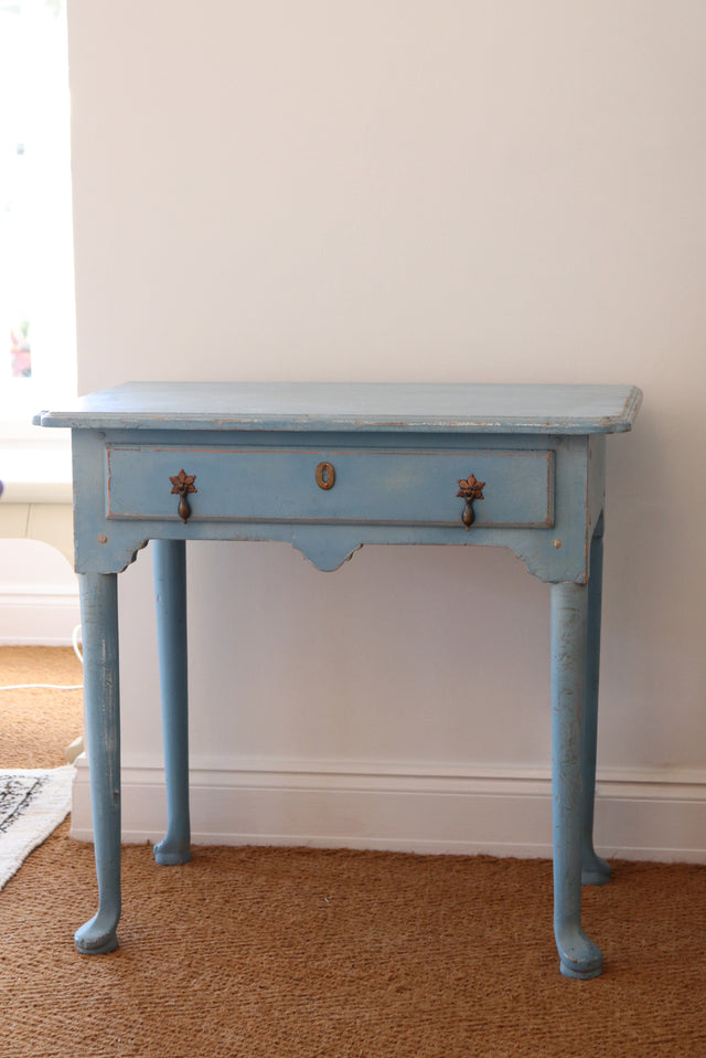 French Blue Side Tables