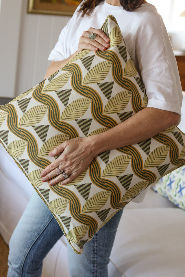 Gathering Sand Cushion 55cm x 55cm