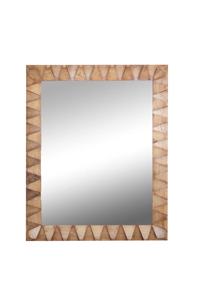Fred Mirror Solid Oak