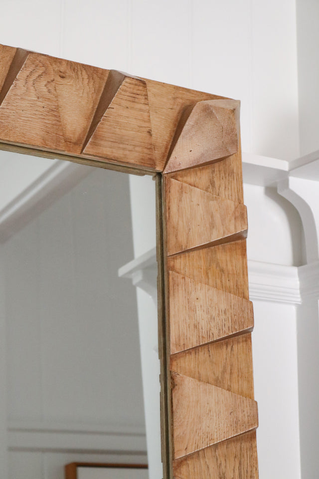 Fred Mirror Solid Oak