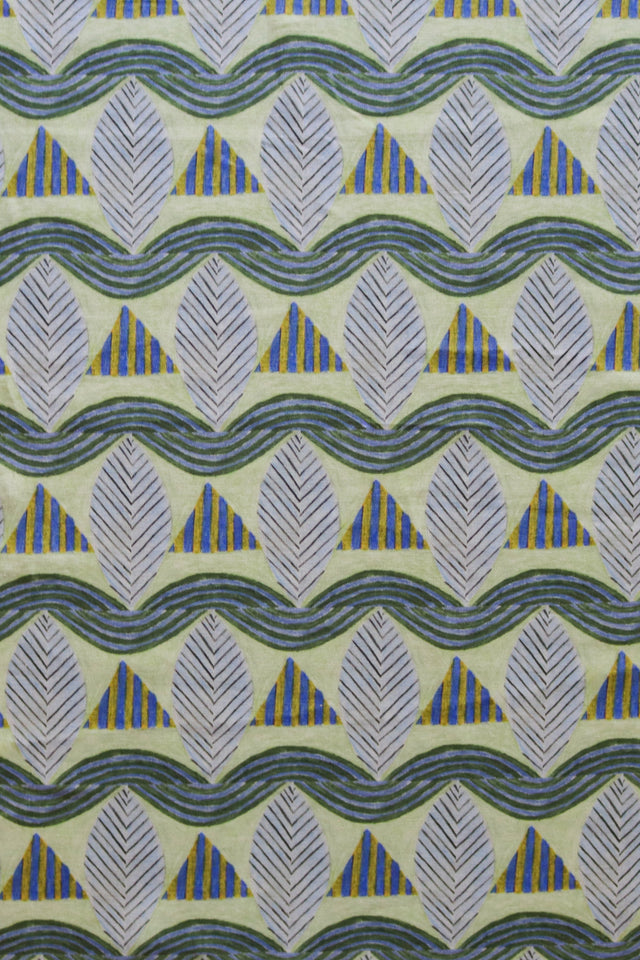 Gathering Pistachio Fabric