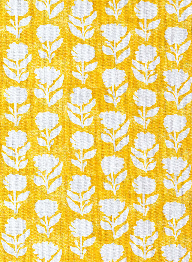 Marigold Solid Yelow Fabric - Custom Order Only