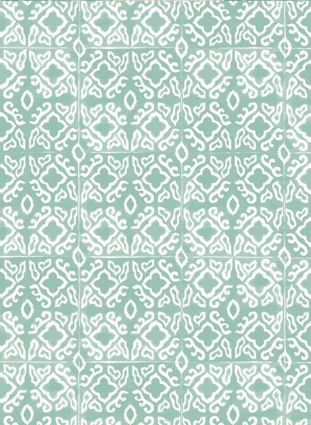 Nihi Seafoam Wallpaper Sample