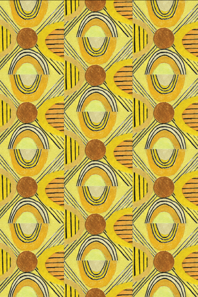 Dream Seeking Golden Fabric - Daydream