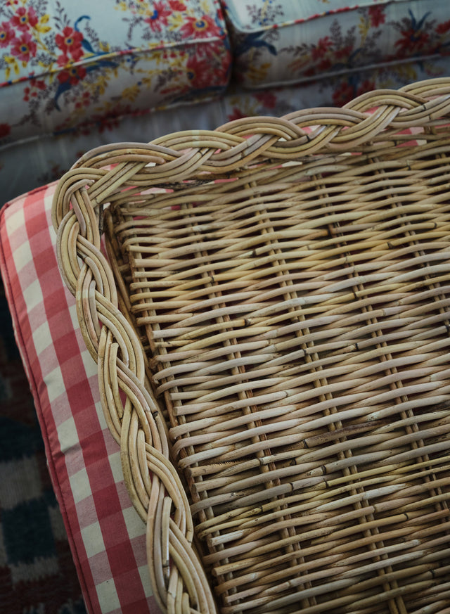 Rectangular Rattan Tray