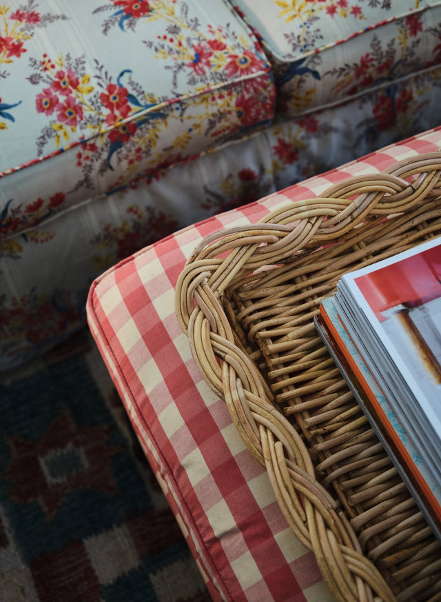 Rectangular Rattan Tray